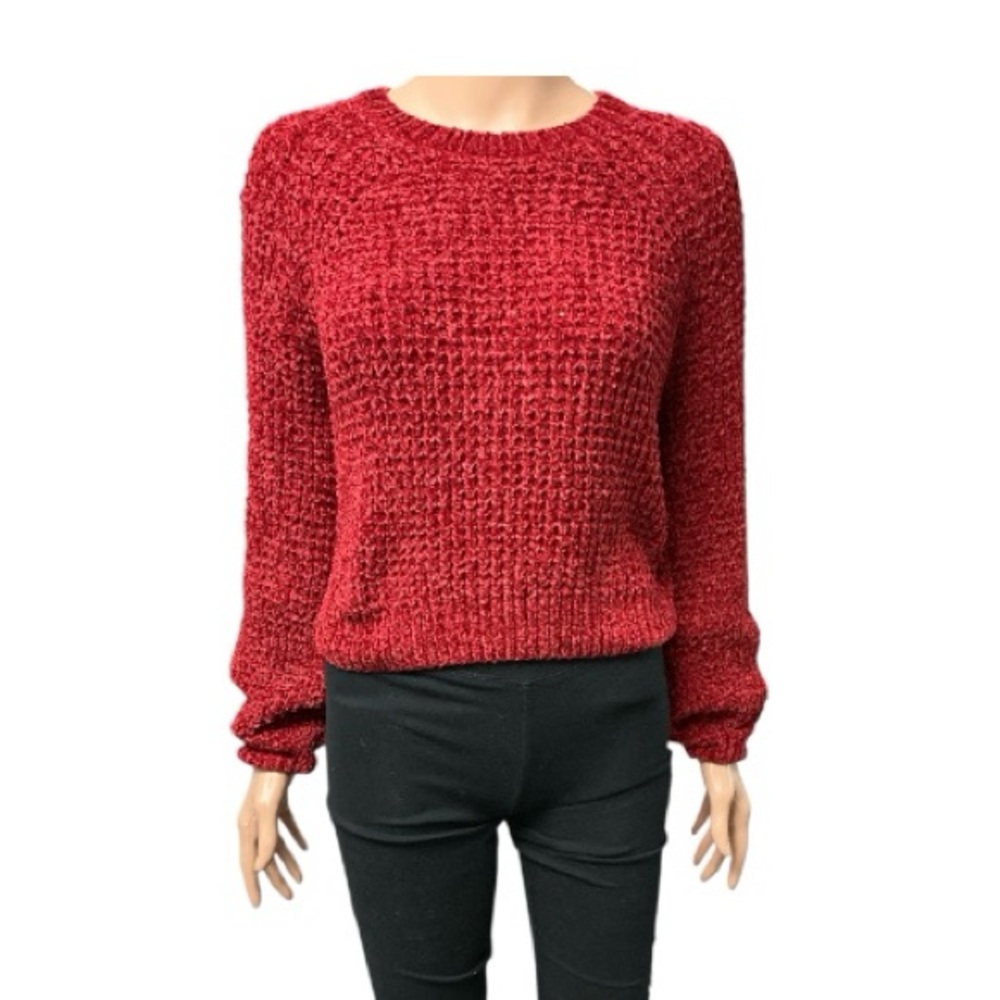 Altar'd State - NWT - Vibrant Red Crew Neck Sweater